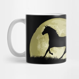 Horse And Moon Mug